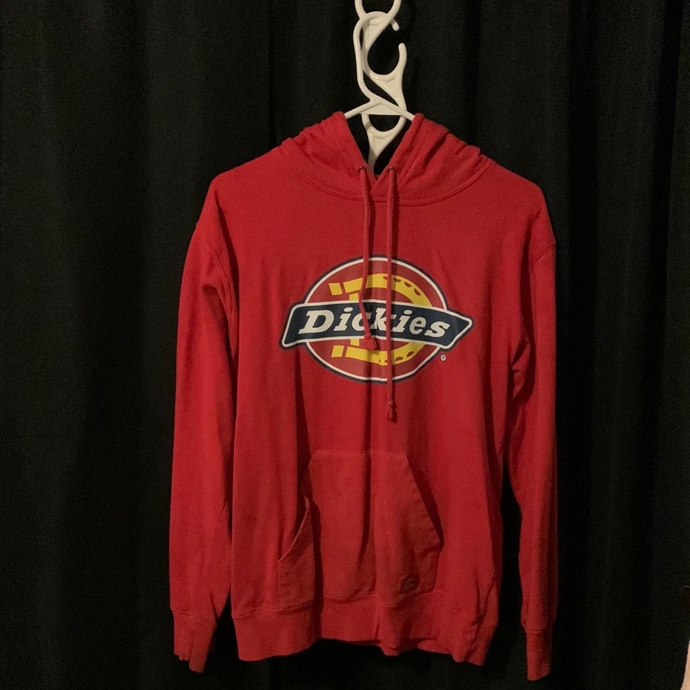 Brand- Dickies, Size- Large, Color- Red